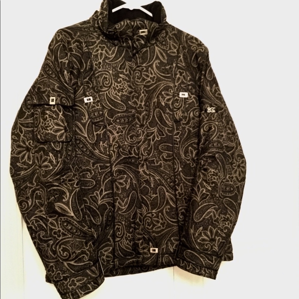 SALE: Boulder Crest Snowboard Paisley Print Jacket